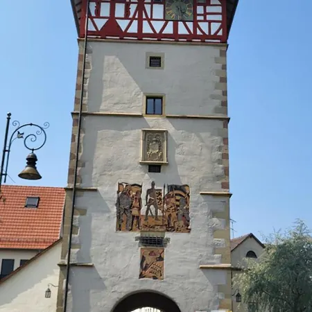 Stilvolle 3 Zimmer Wohnung Waiblingen, Flexible Anreise, 16 Min Stuttgart Apartamento